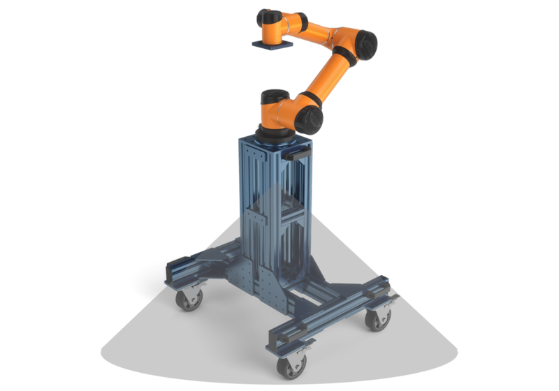 robot pedestal design