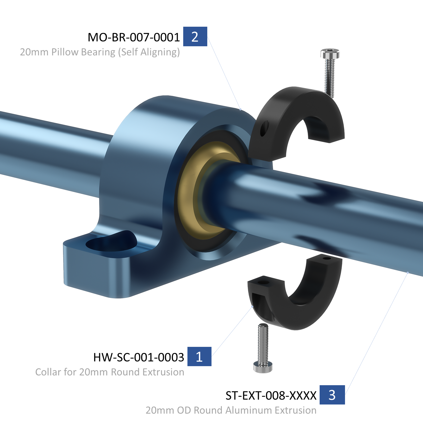 Round Aluminum Extrusion Datasheet Vention