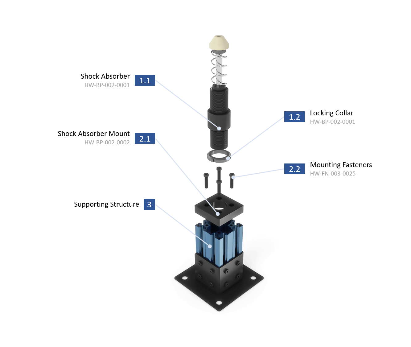 Shock Absorber Datasheet Vention