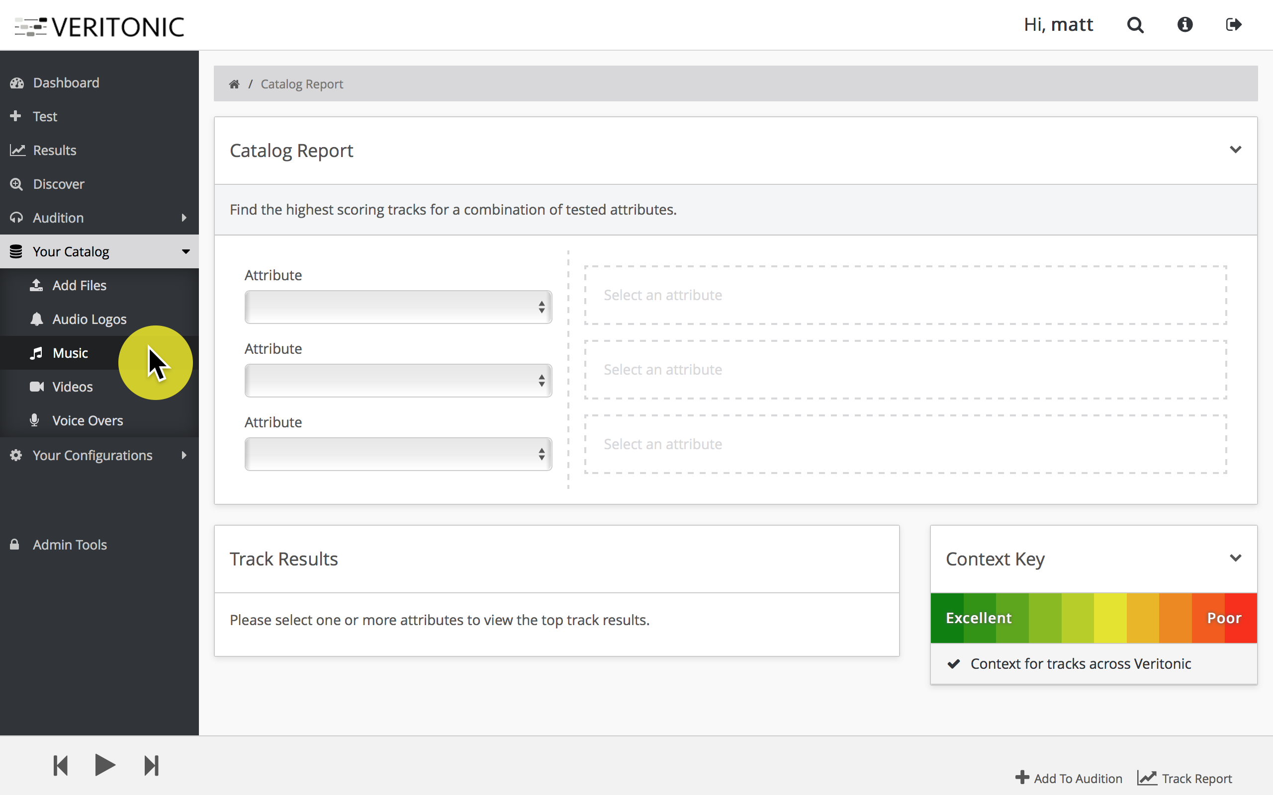 Your catalog option