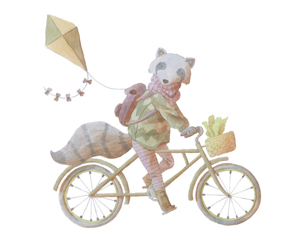 Riding Raccoon