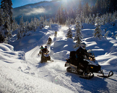 Snowmobile BC Tour
