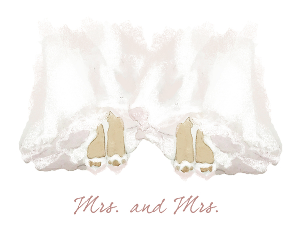 Mrs. and Mrs. Wedding 
