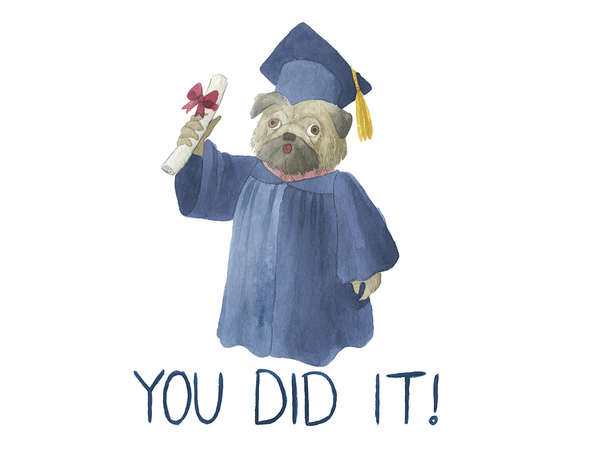 You did it!