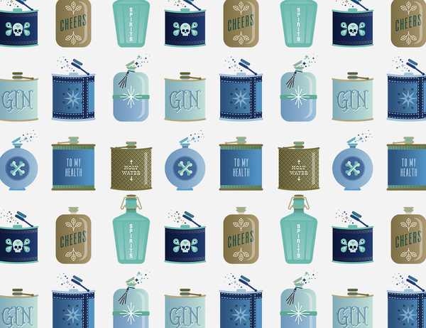Blue Flasks