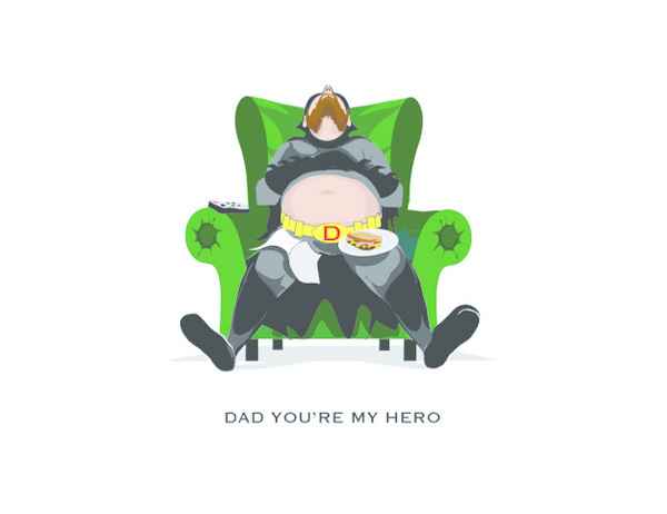 Dad You're My Hero