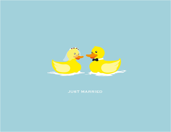 Rubber Ducky Wedding