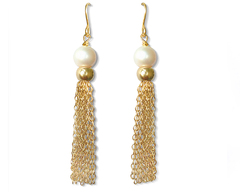 Gold Carita Earrings