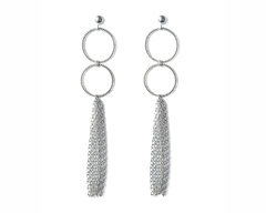 Silver Catalan Earrings 