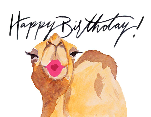 Birthday Camel