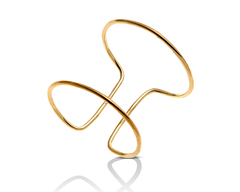 Halo Cuff Gold Plated