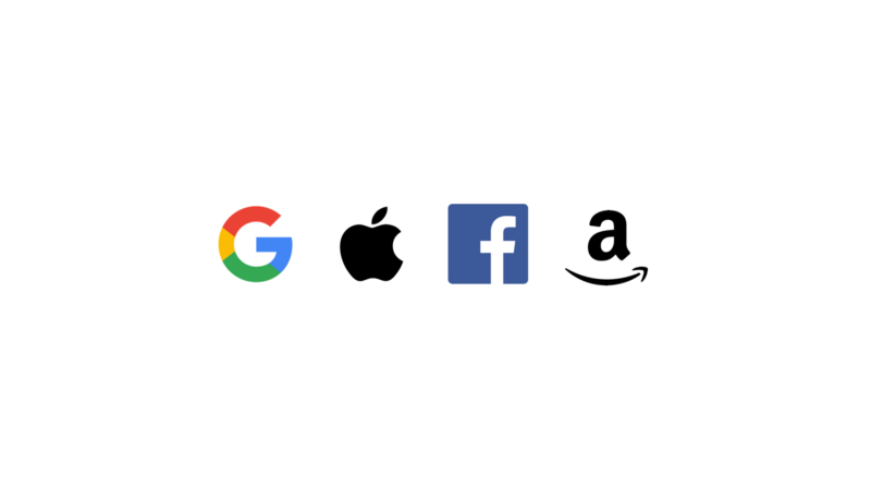 GAFA means Google, Amazon, Facebook, Apple