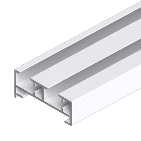 Vertilux Blinds & Shades® Sliding Panel 2 Channel Aluminum Track