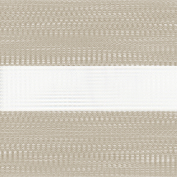 Neolux Contemporary Sheer FR Roman Beige fabric swatch