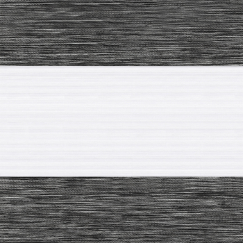 Neolux Solitude Dim Out Charcoal fabric swatch