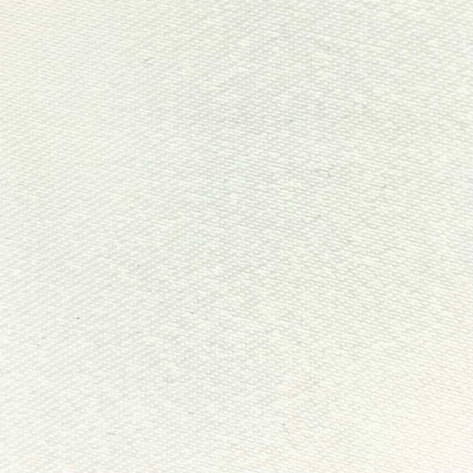 Serene Sateen Blackout Milk drapery fabric swatch