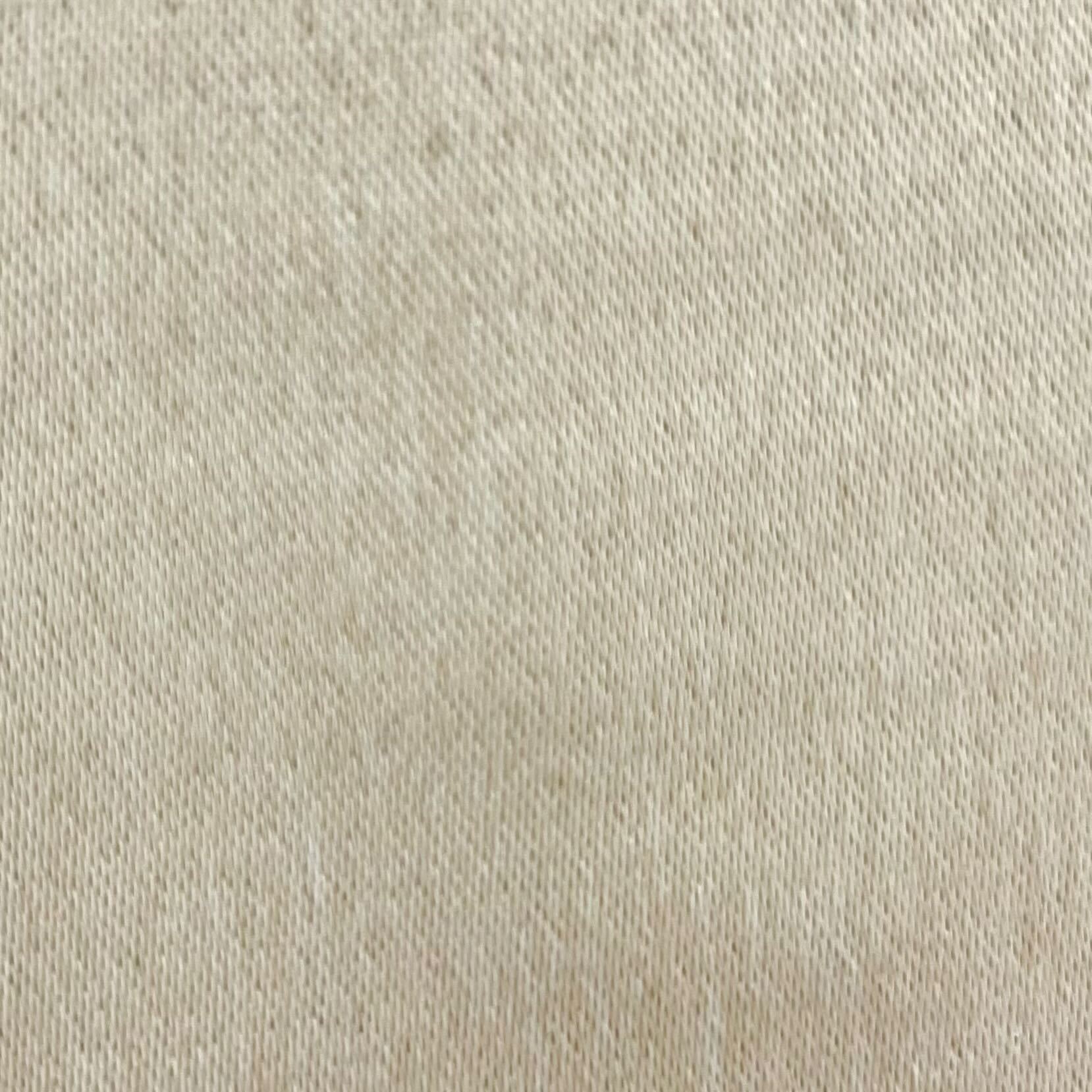 Serene Sateen Blackout Sand drapery fabric swatch