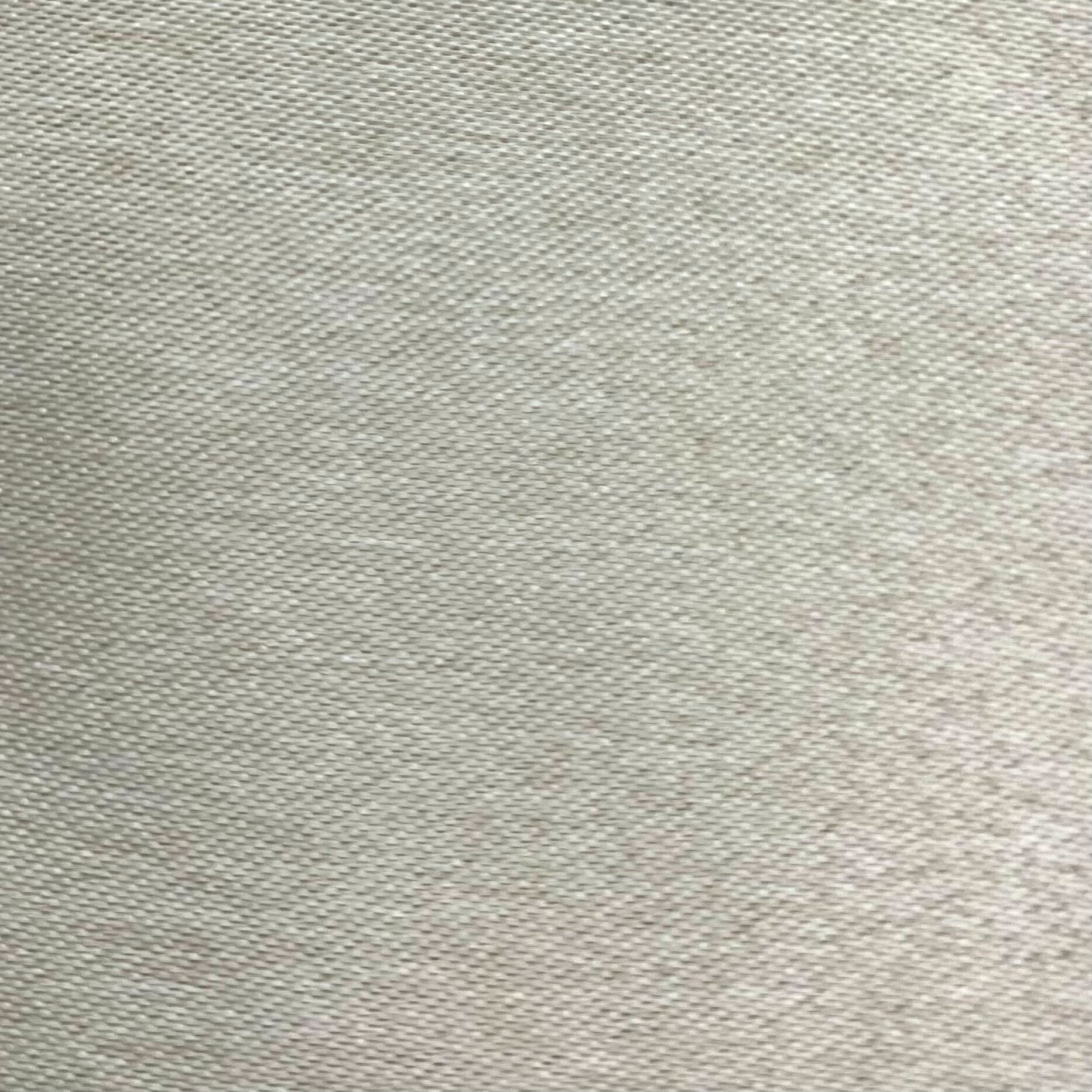 Serene Sateen Blackout Stone drapery fabric swatch