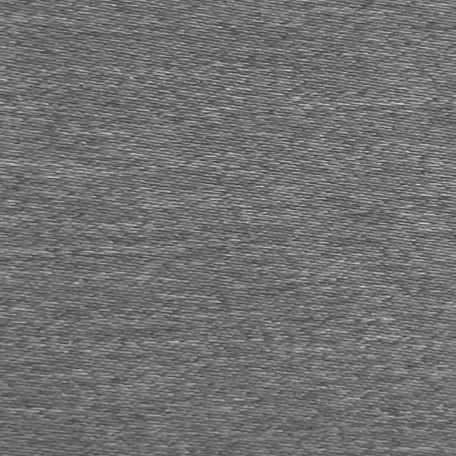 Serene Sateen Blackout Ash drapery fabric swatch