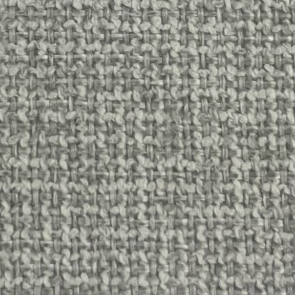 Calma Blackout Silver drapery fabric swatch