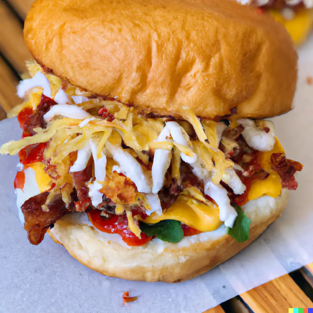 Chicken Mayo & Bacon Vetkoek Vetkoek Paleis Brackenfell