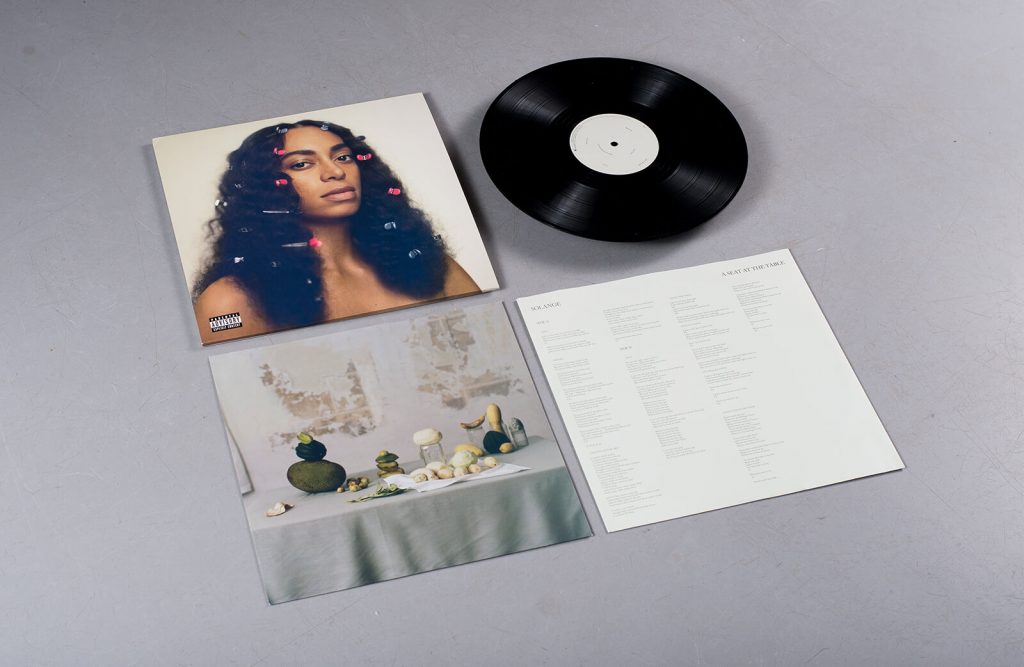 A closer look at Solange's A Seat At The Table vinyl