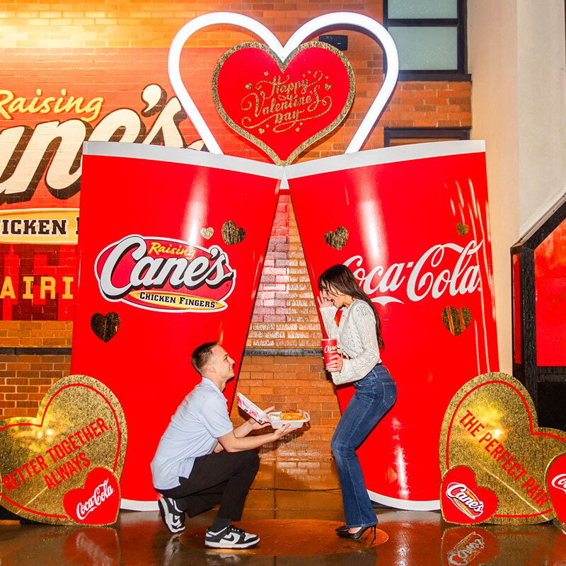 Raising Cane's Valentine's Day