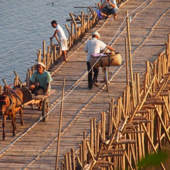 Kampong Cham – Puente de Bambú y El templo Wat Nokor 