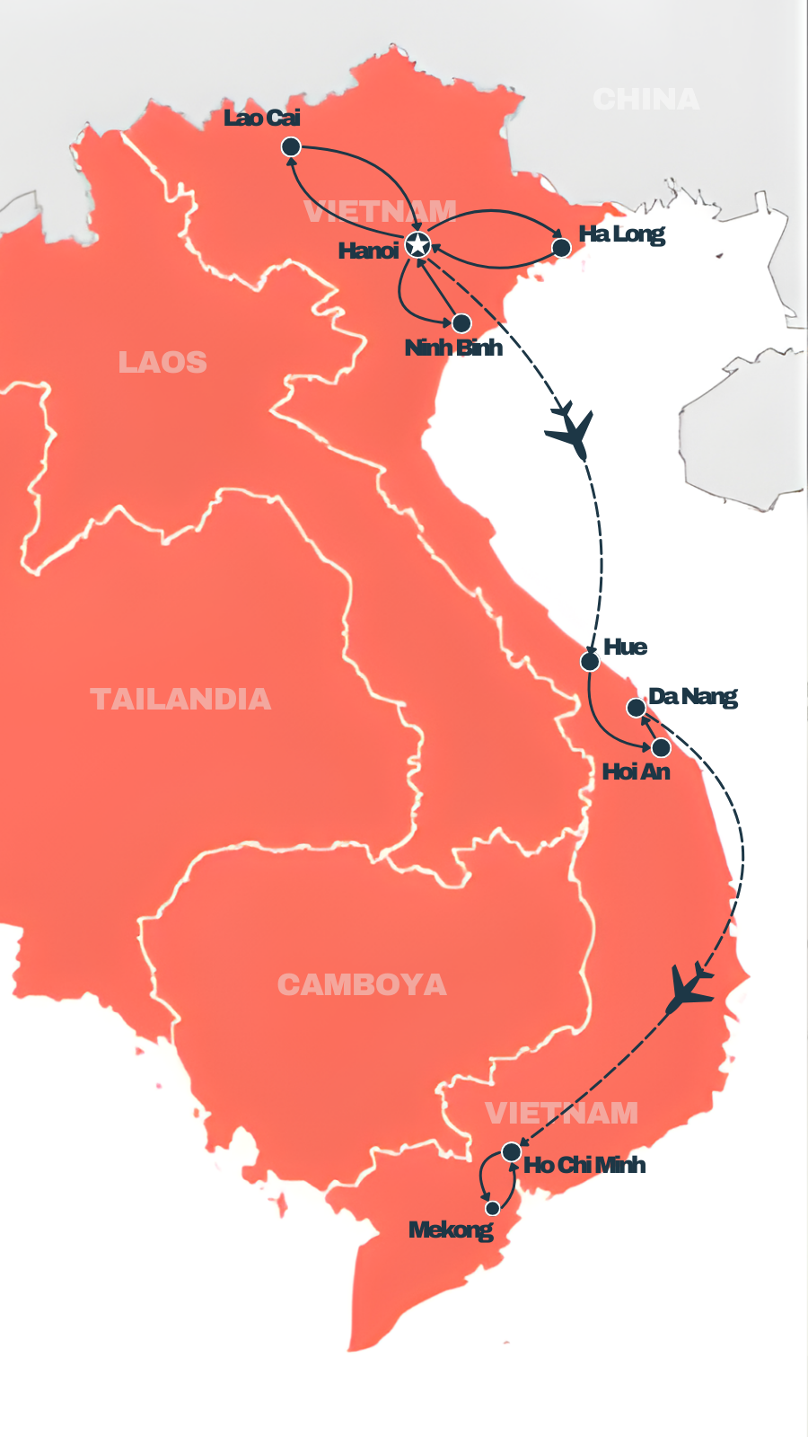 VIAJE INOLVIDABLE EN VIETNAM PARA MUJERES