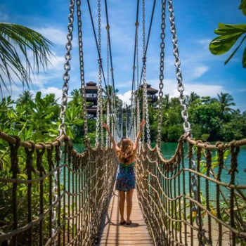  Paseo en la playa de Sentosa y vuelo de regreso
