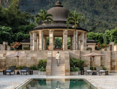 Estancia en Amanjiwo con vistas a Borobudur