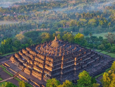 Exploración del templo de Borobudur