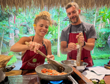 Clase de cocina balinesa