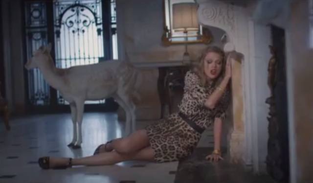 Watch Taylor Swift S Blank Space Video Which Takes Place In A Mansion Full Of Hooved Animals