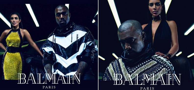 KIM KANYE BALMAIN