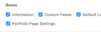Screen Settings Option