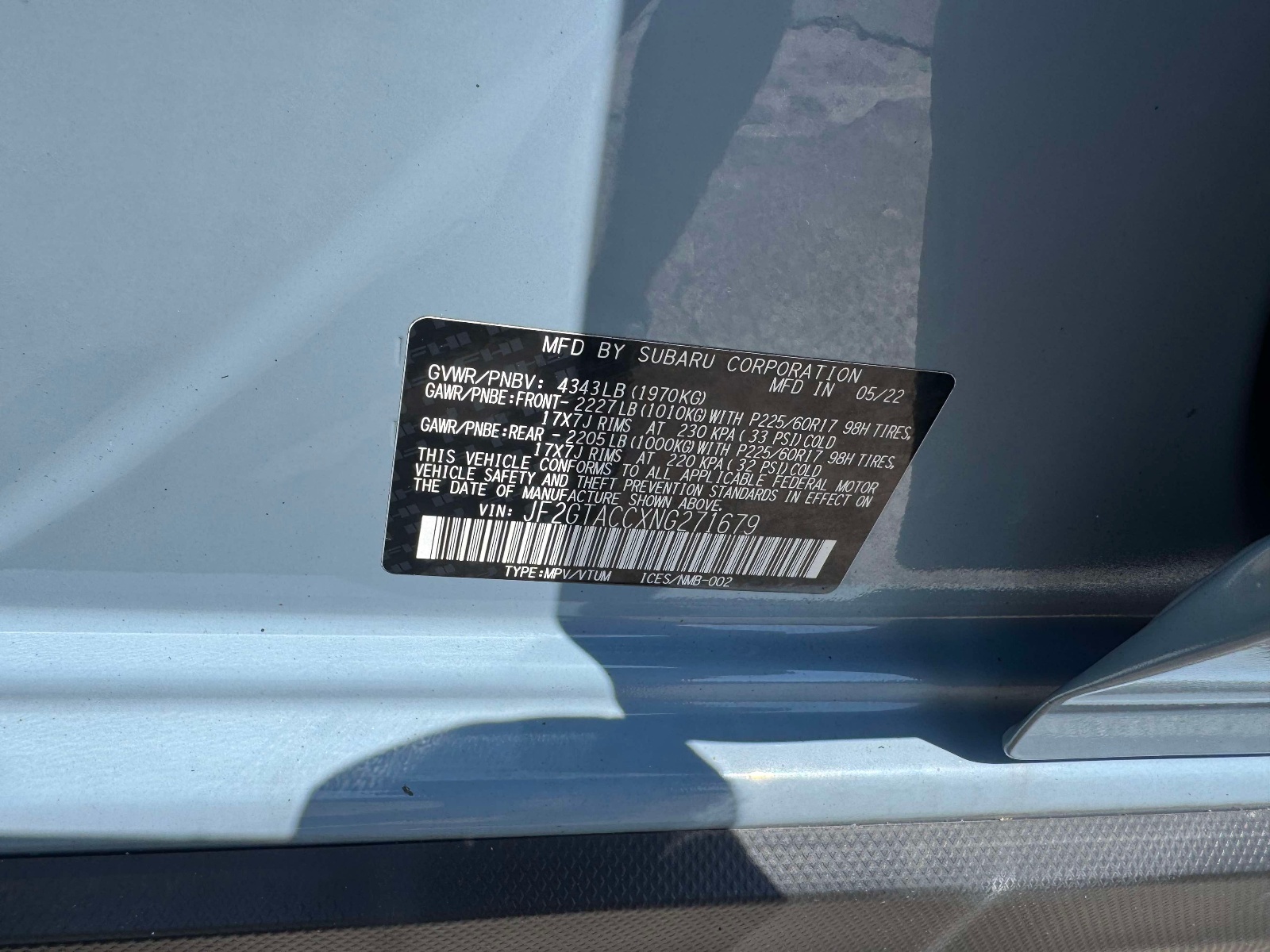 Used 2022 Subaru Crosstrek SUV