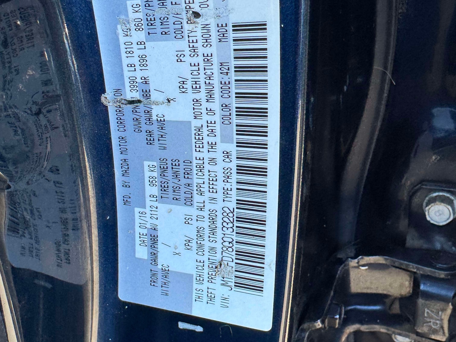 Used 2016 Mazda CX-3 SUV