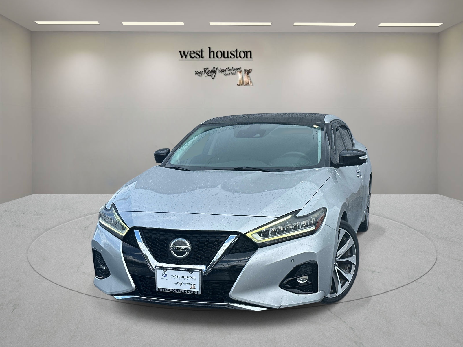 Brilliant Silver Metallic 2019 Nissan Maxima Sedan Front-Wheel Drive Automatic