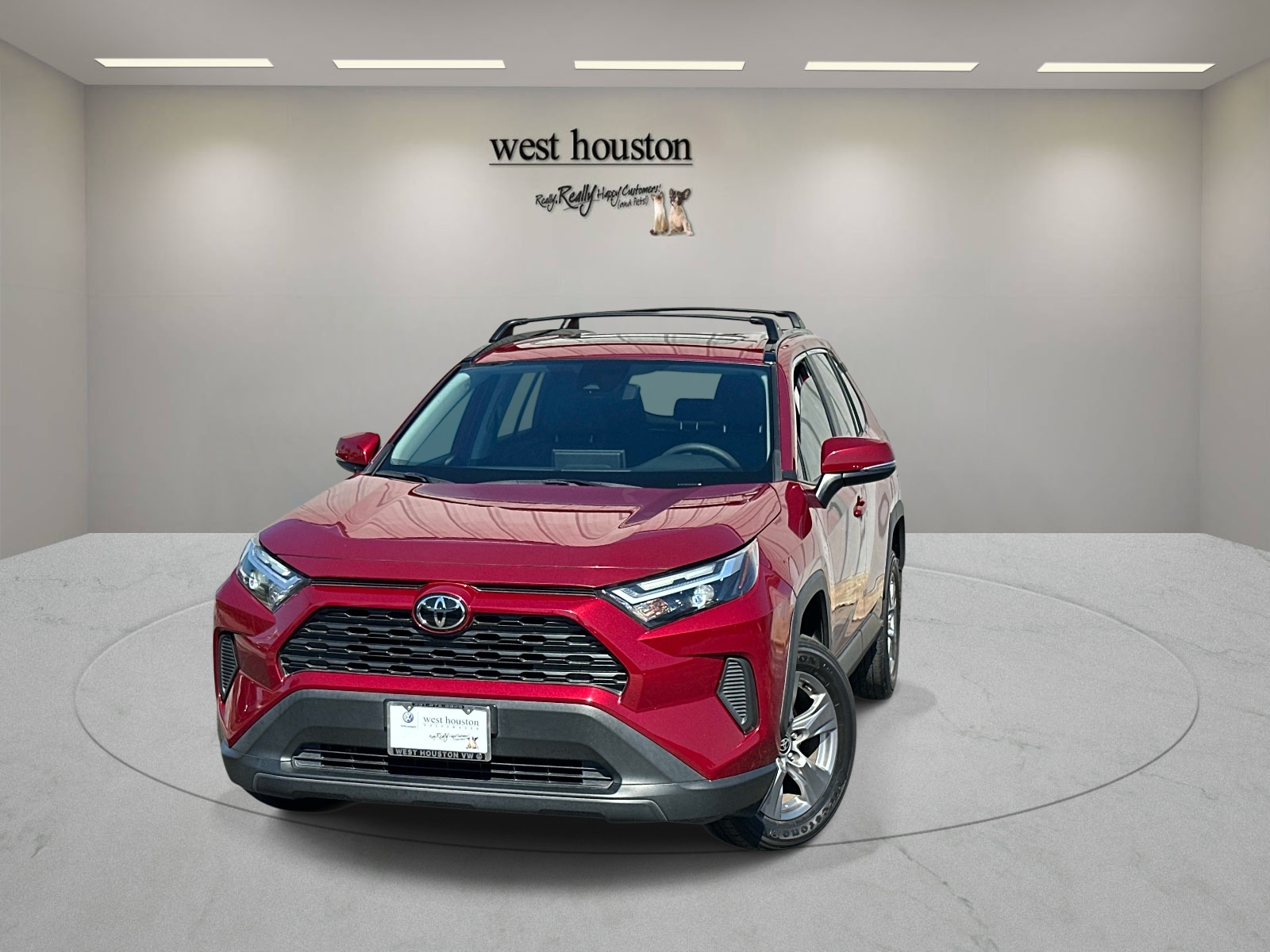 Red 2023 Toyota RAV4 SUV / Crossover Front-Wheel Drive Automatic