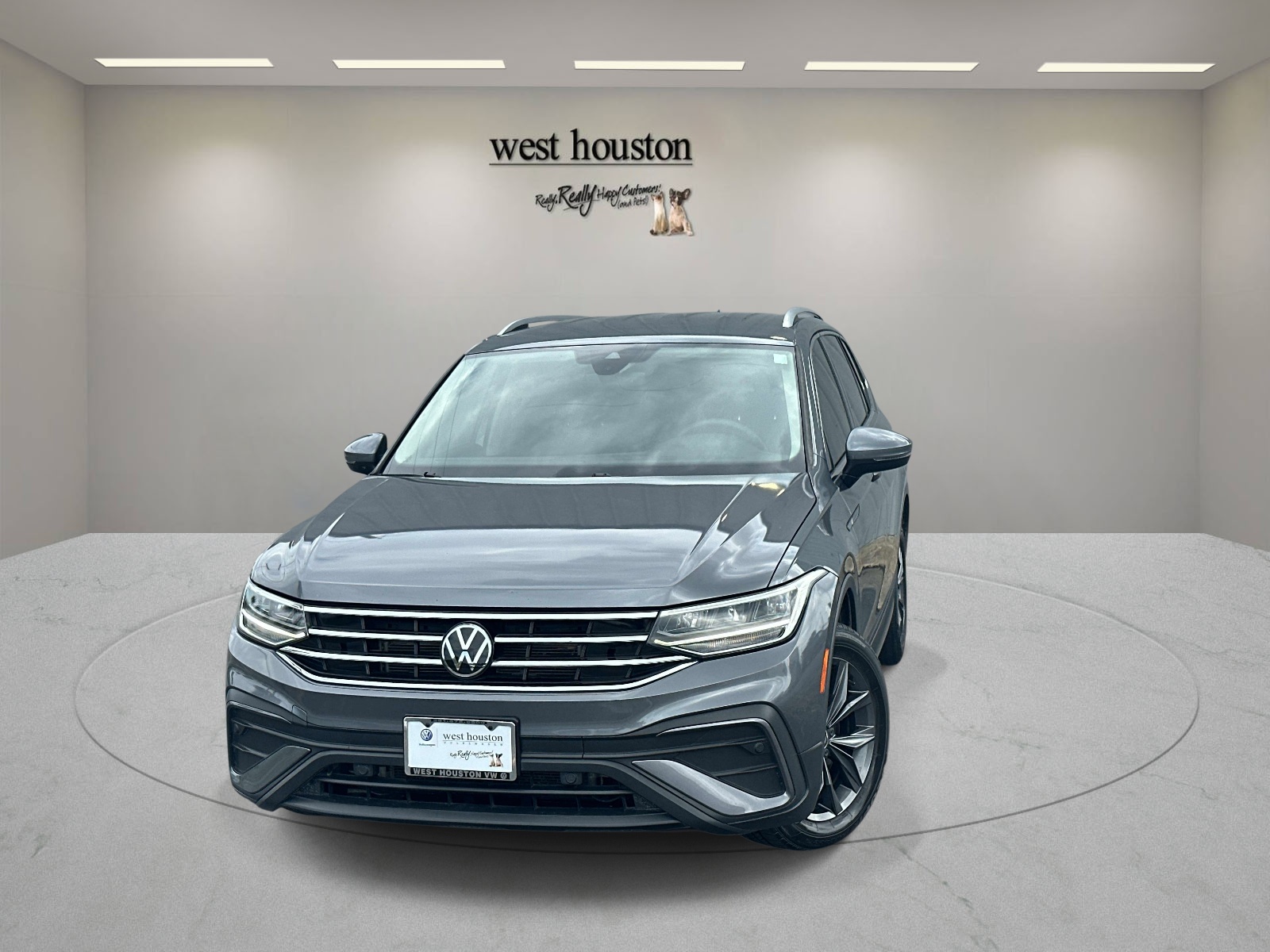Gray 2023 Volkswagen Tiguan SUV / Crossover Front-Wheel Drive Automatic
