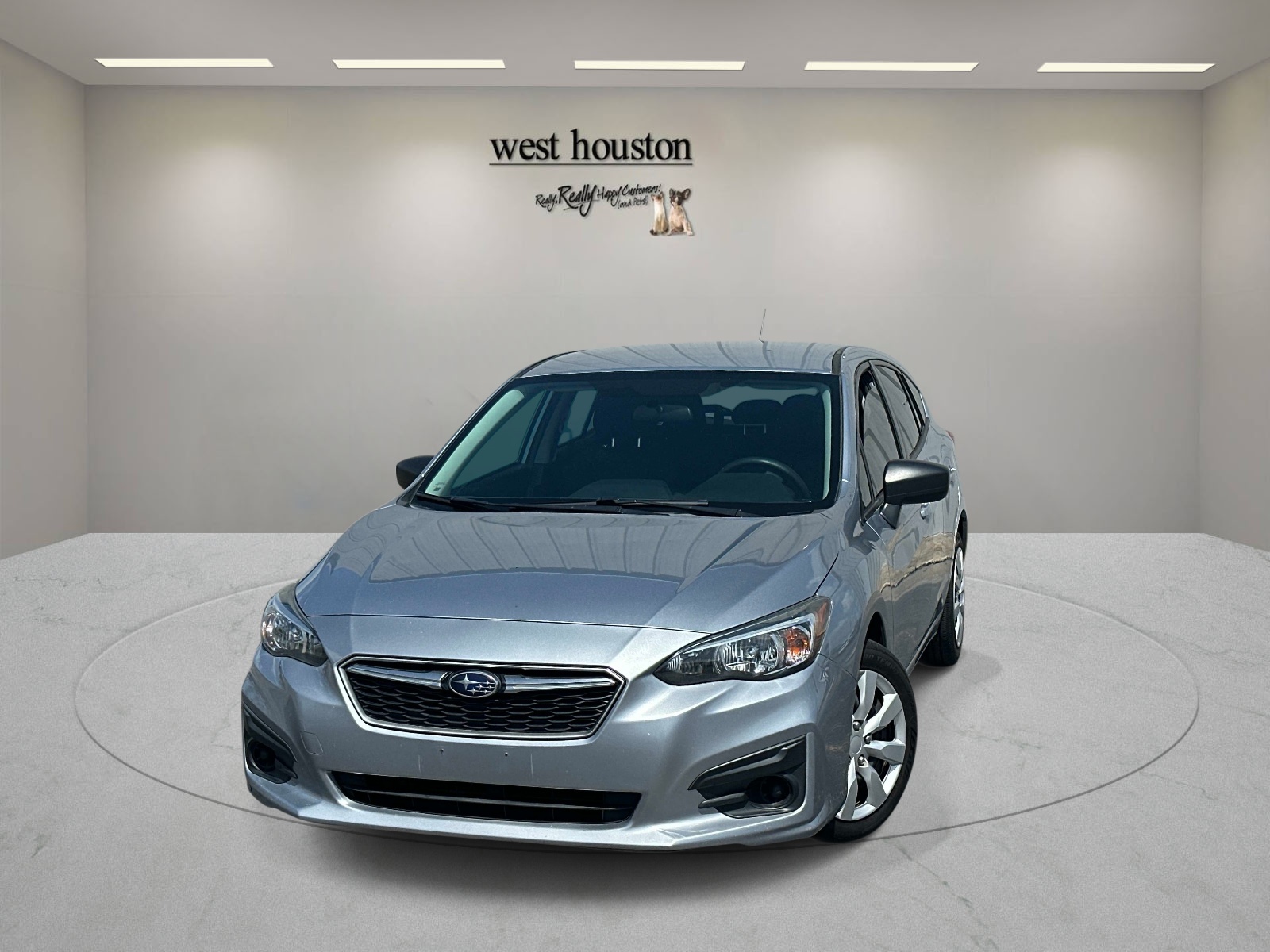 Ice Silver Metallic 2017 Subaru Impreza Hatchback All-Wheel Drive Automatic