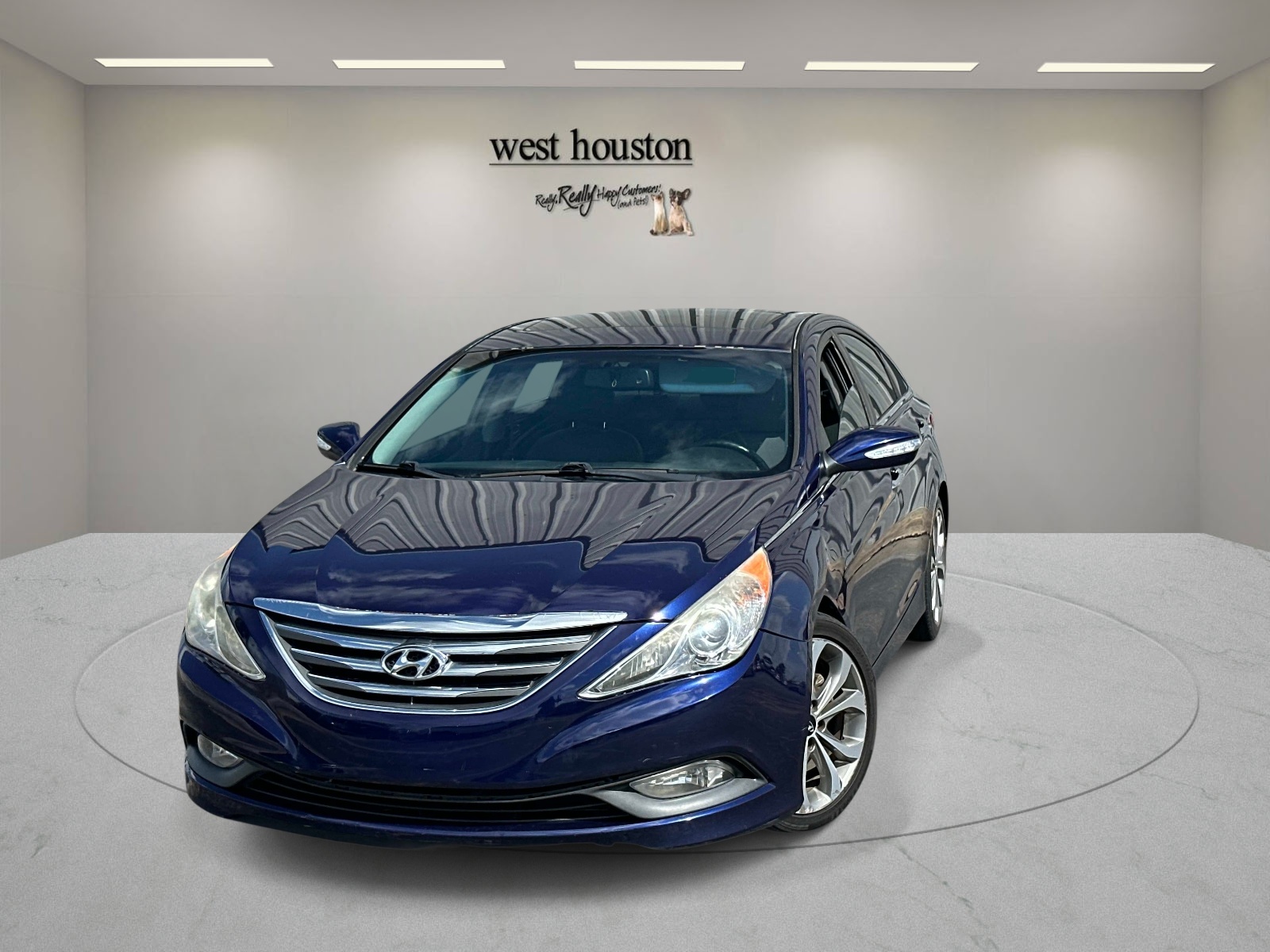Indigo Blue Pearl 2014 Hyundai Sonata Sedan Front-Wheel Drive Automatic