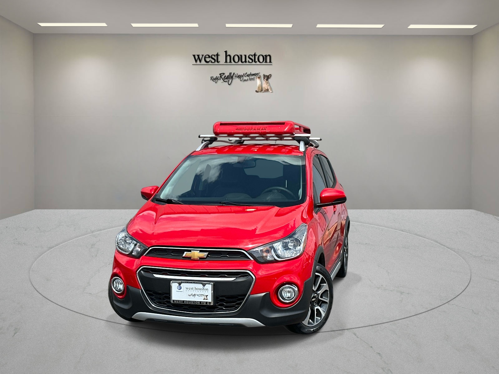 Red Hot 2021 Chevrolet Spark ACTIV FWD Hatchback Front-Wheel Drive Automatic
