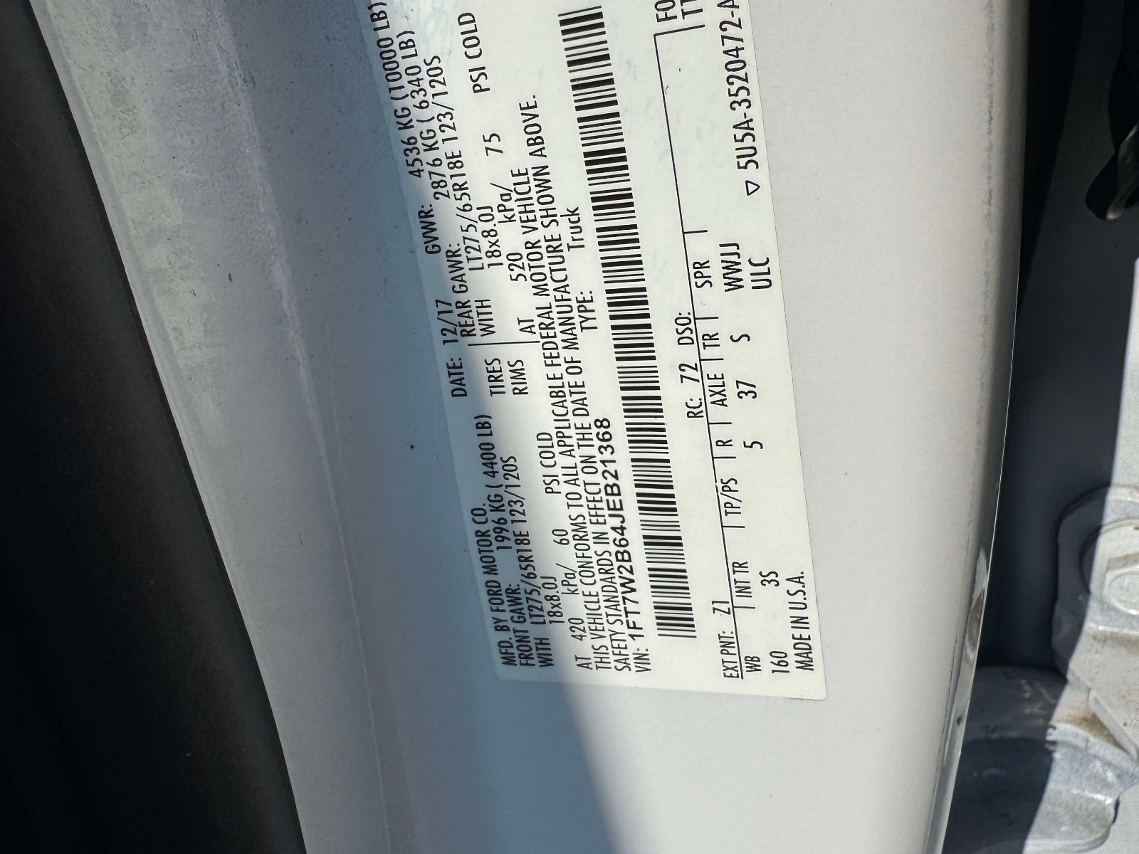 Used 2018 Ford Super Duty F-250 SRW Truck