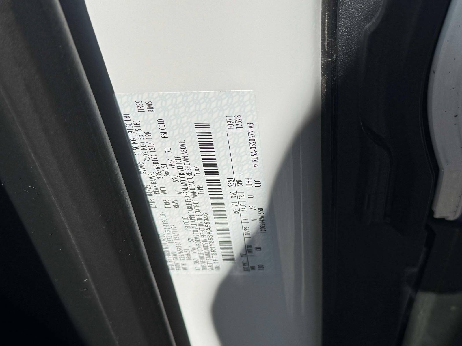 Used 2025 Ford Transit Cargo Van Van
