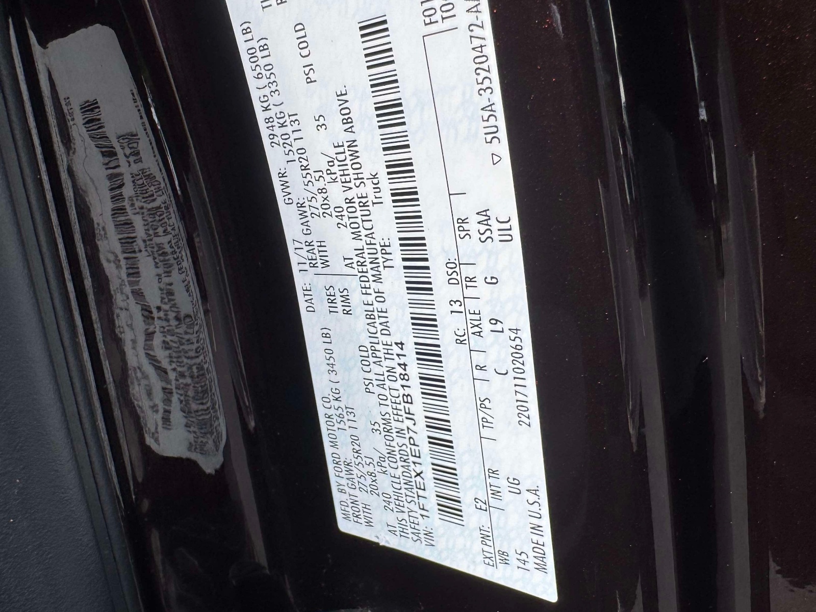 Used 2018 Ford F-150 Truck