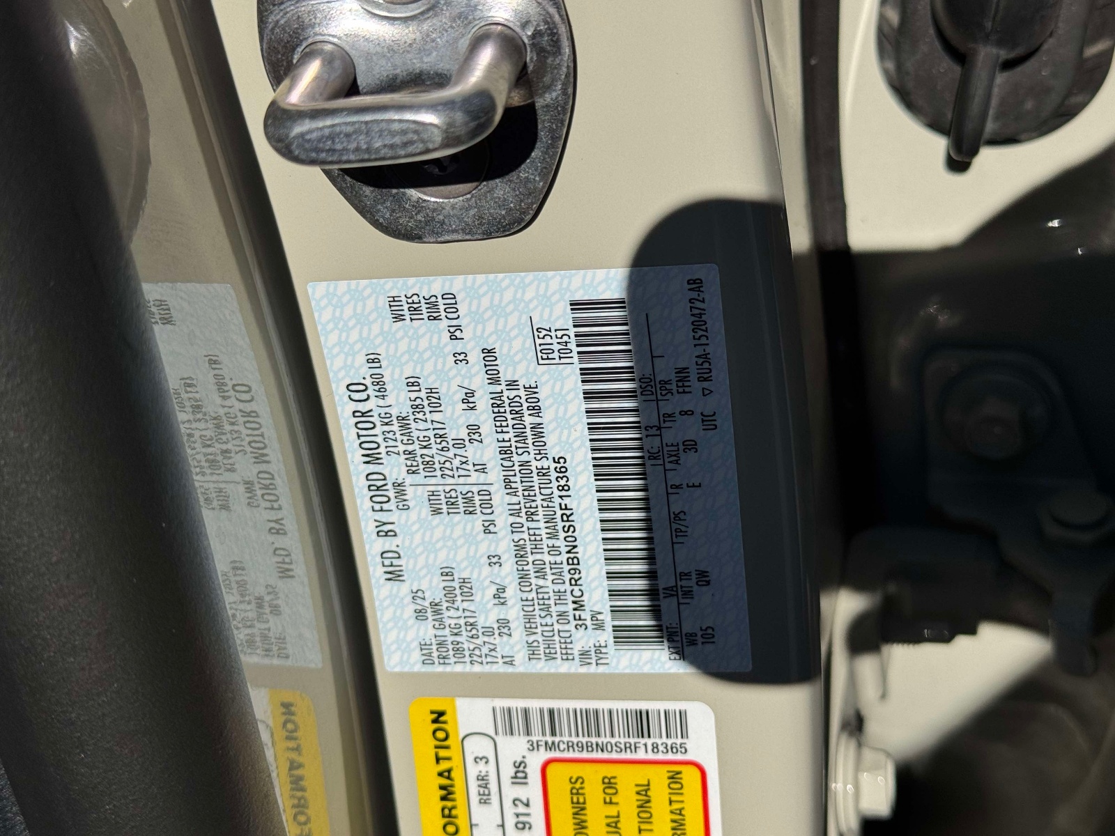 Used 2025 Ford Bronco Sport SUV