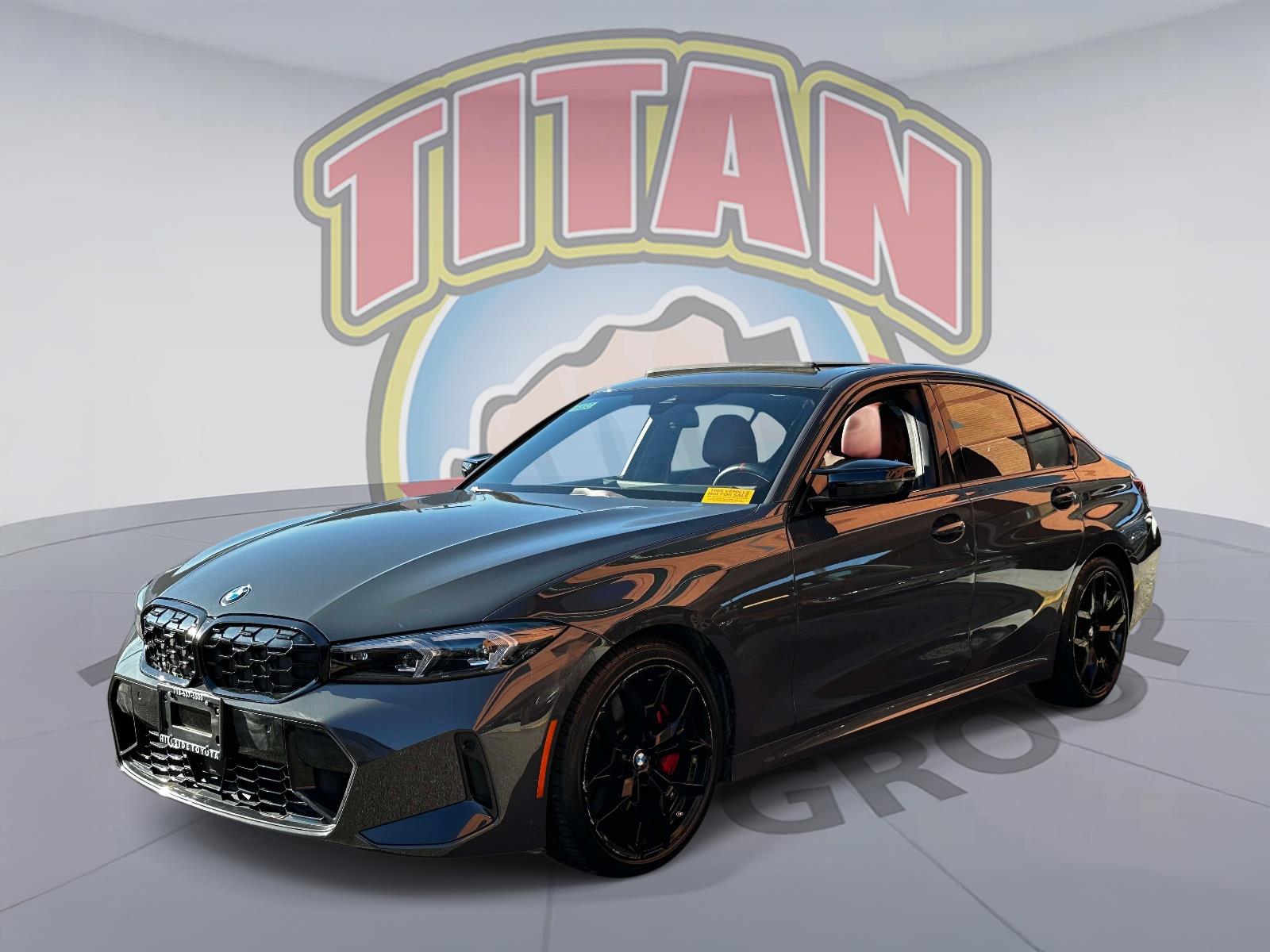 Gray (Dravit Grey Metallic) 2025 BMW 3 Series Sedan All-Wheel Drive Automatic
