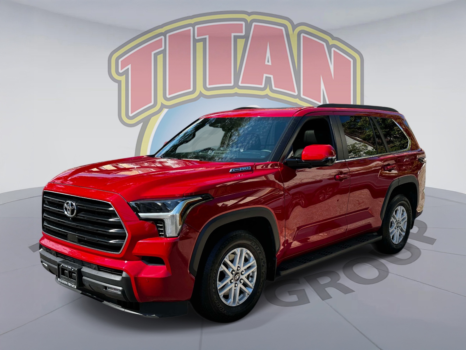 Supersonic Red 2025 Toyota Sequoia SUV / Crossover Four-Wheel Drive Automatic